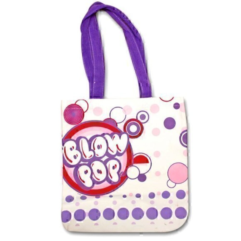 Silver Buffalo Licensed Blow Pops Tote Bag
